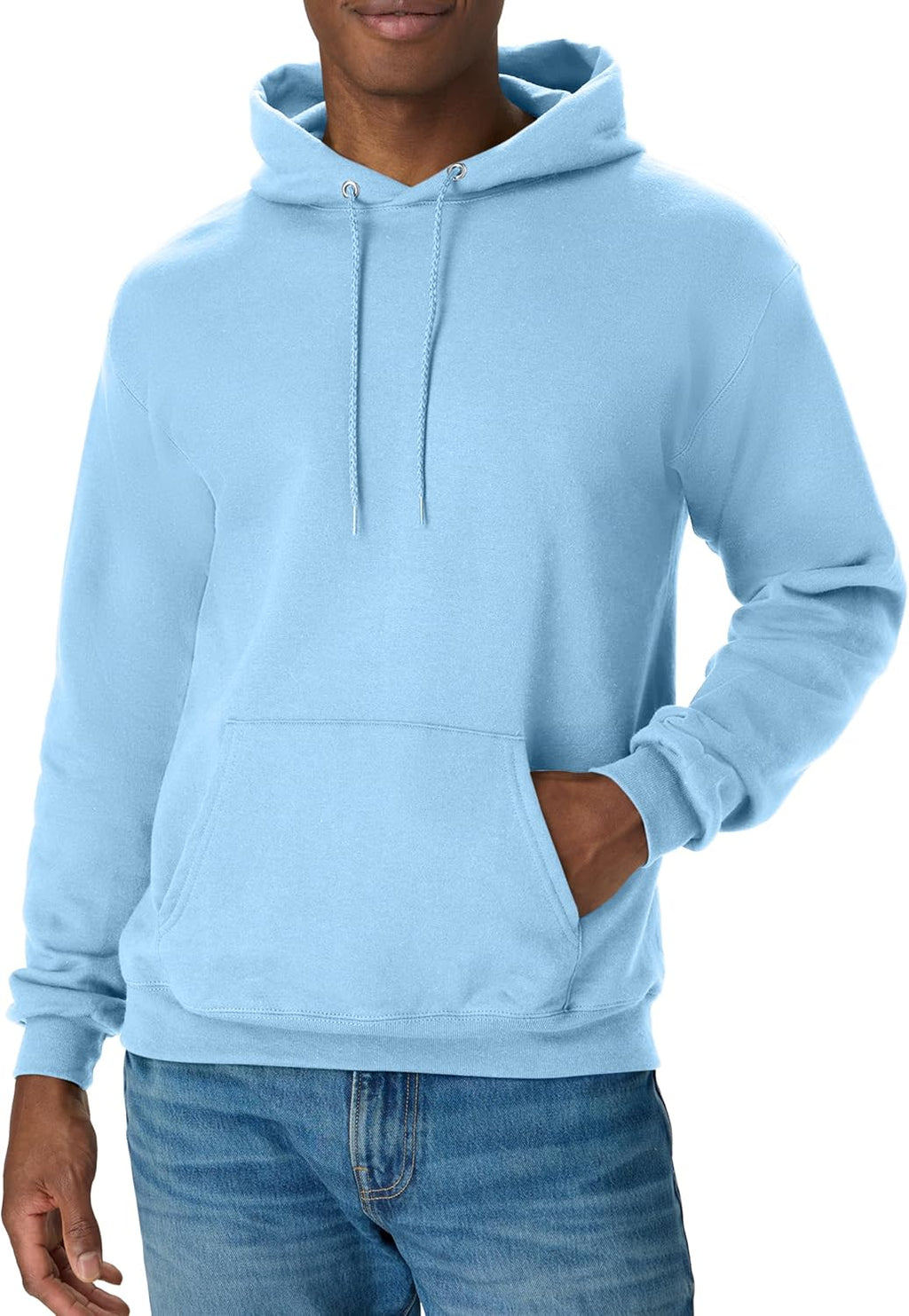 Hanes Men's Hoodie - EcoSmart Fleece Hooded Sweatshirt for Men & Women - Midweight Fleece - Big & Tall Available