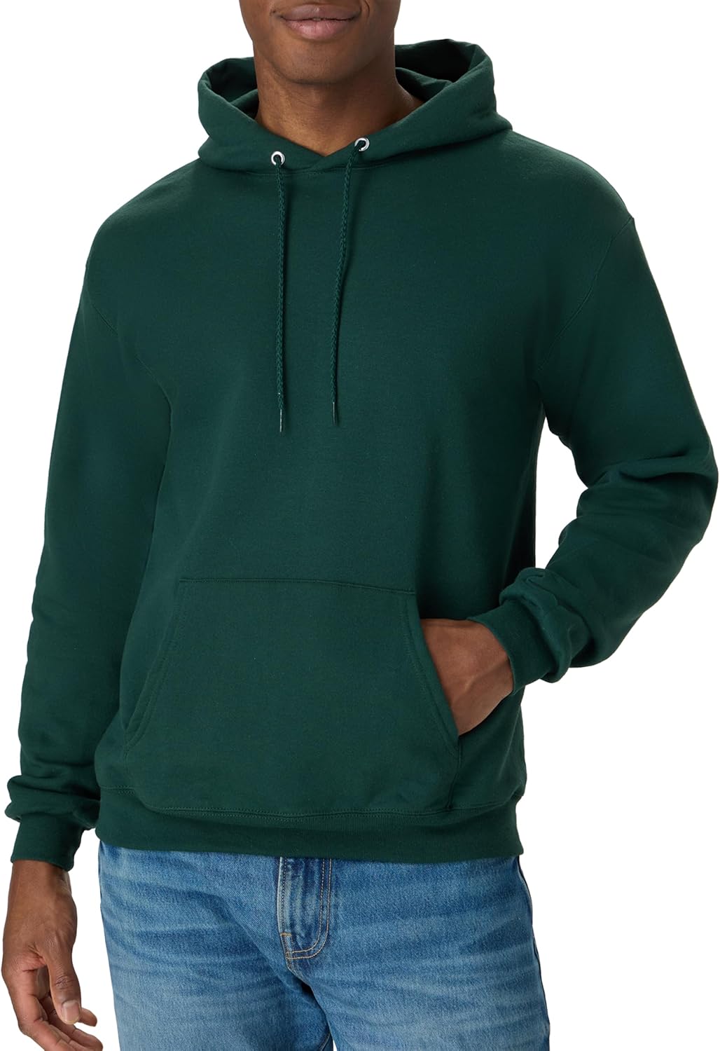 Hanes Men's Hoodie - EcoSmart Fleece Hooded Sweatshirt for Men & Women - Midweight Fleece - Big & Tall Available