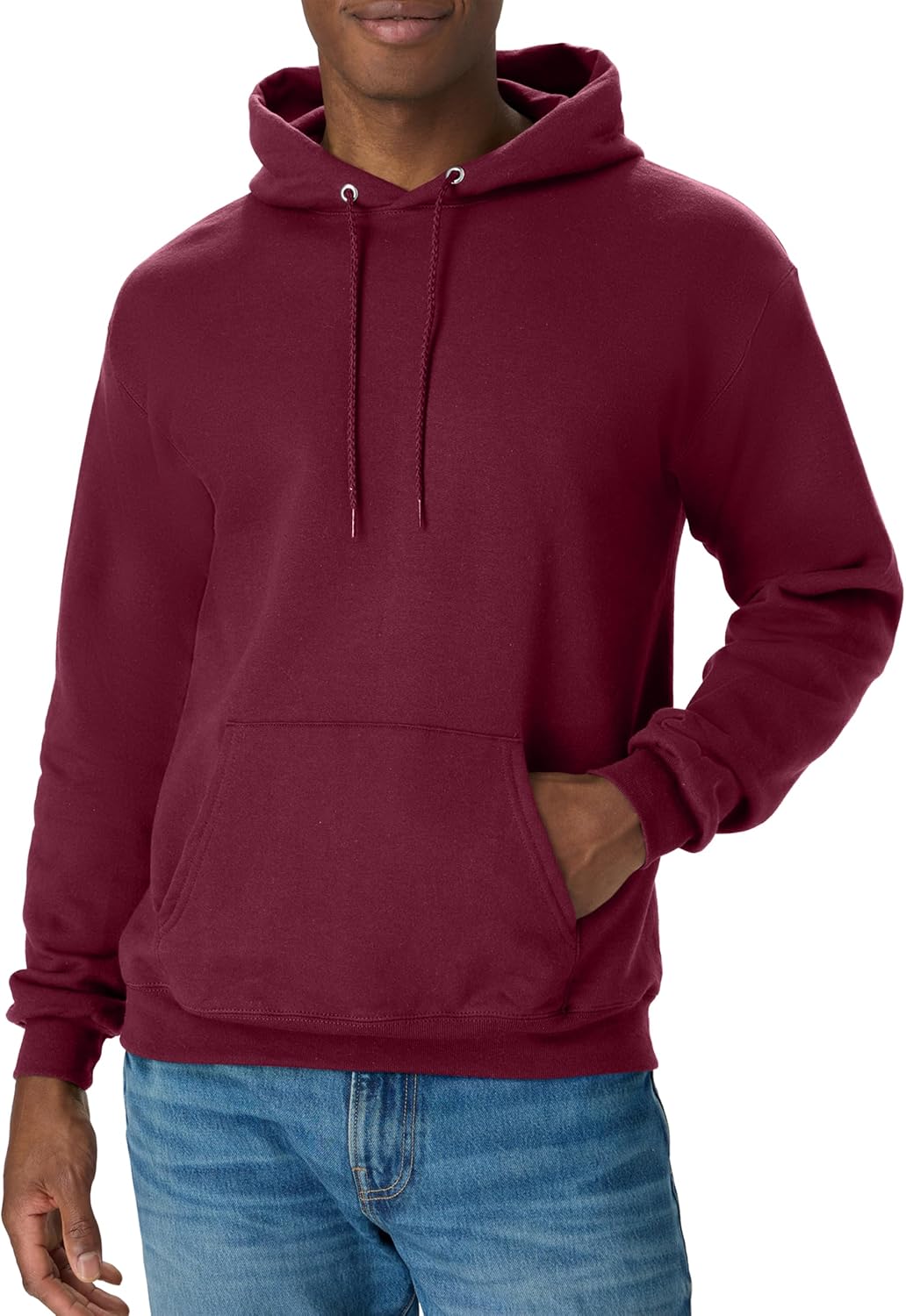 Hanes Men's Hoodie - EcoSmart Fleece Hooded Sweatshirt for Men & Women - Midweight Fleece - Big & Tall Available