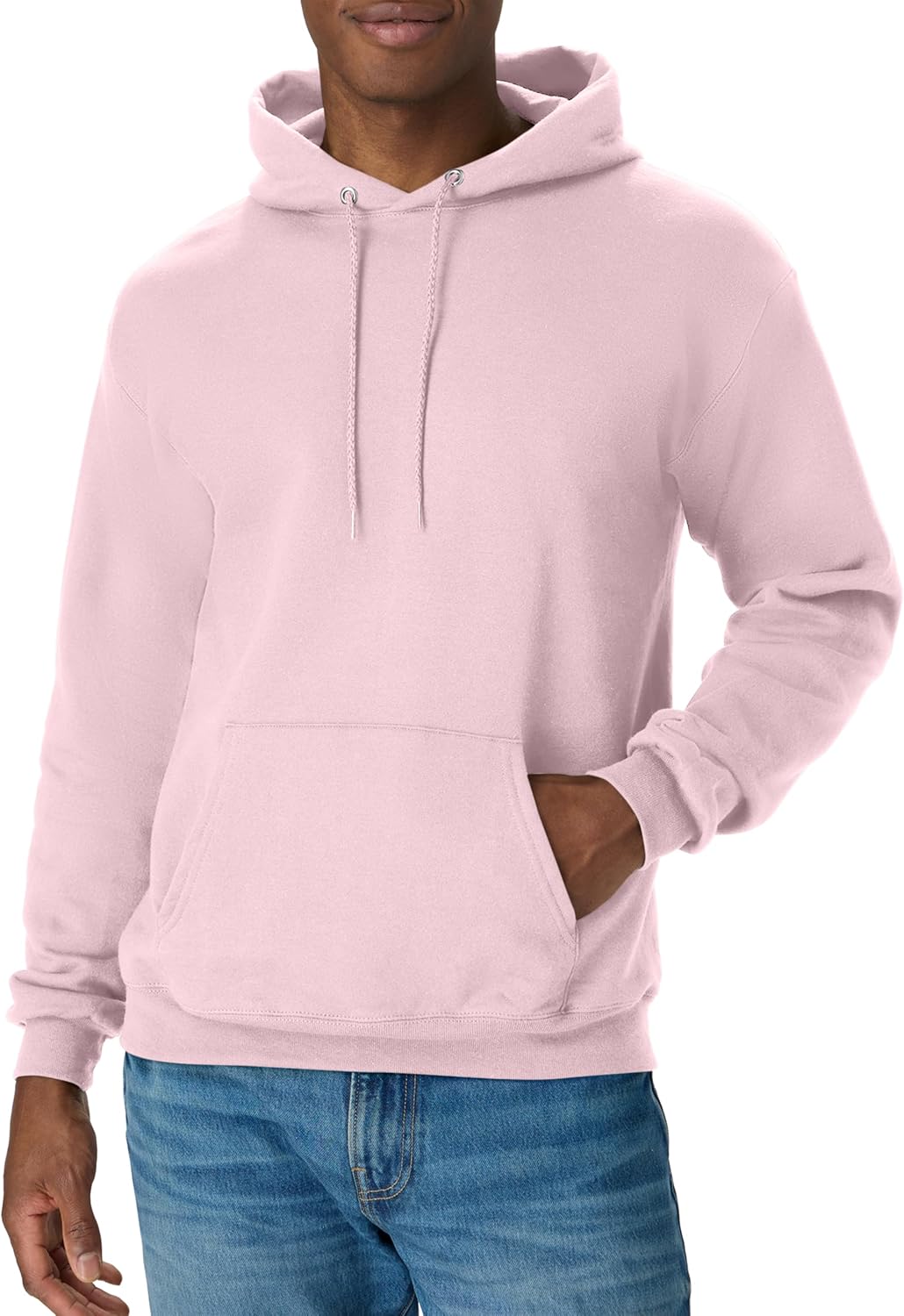 Hanes Men's Hoodie - EcoSmart Fleece Hooded Sweatshirt for Men & Women - Midweight Fleece - Big & Tall Available