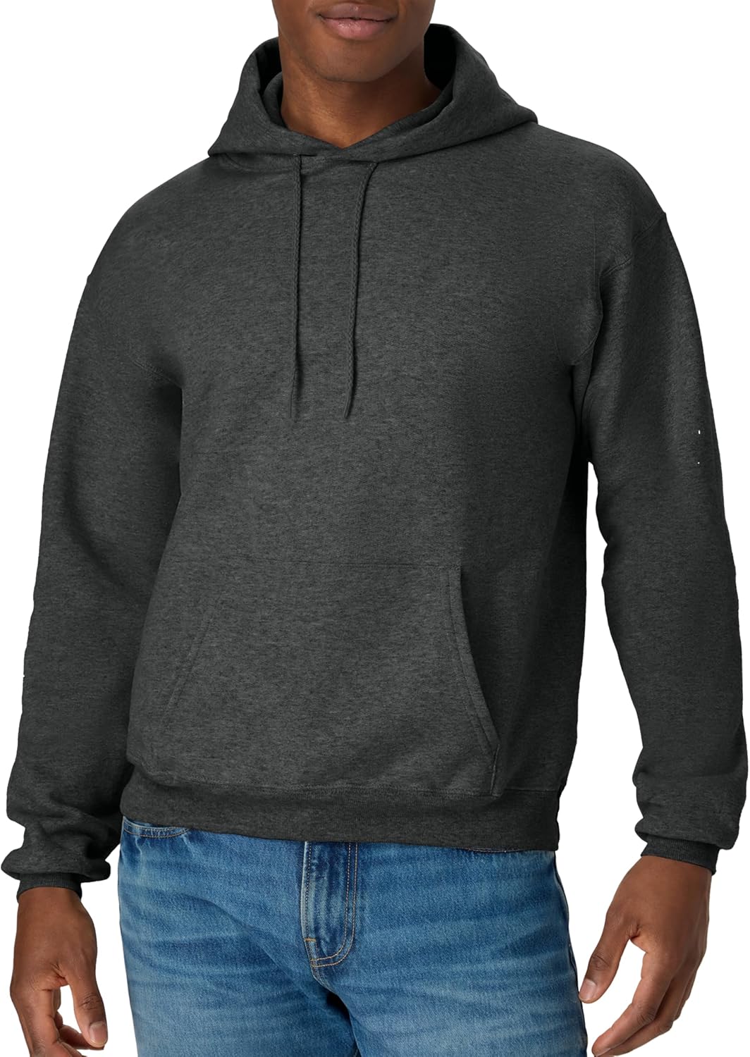 Hanes Men's Hoodie - EcoSmart Fleece Hooded Sweatshirt for Men & Women - Midweight Fleece - Big & Tall Available